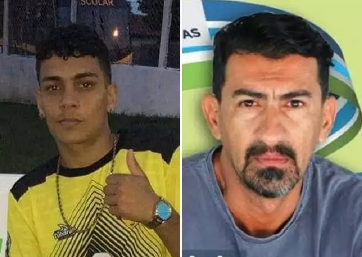 Jo&atilde;o Vitor, &agrave; esquerda, e Jair Ferreira, &agrave; direita, v&iacute;timas do homic&iacute;dio - Foto: Reprodu&ccedil;&atilde;o/Redes sociais